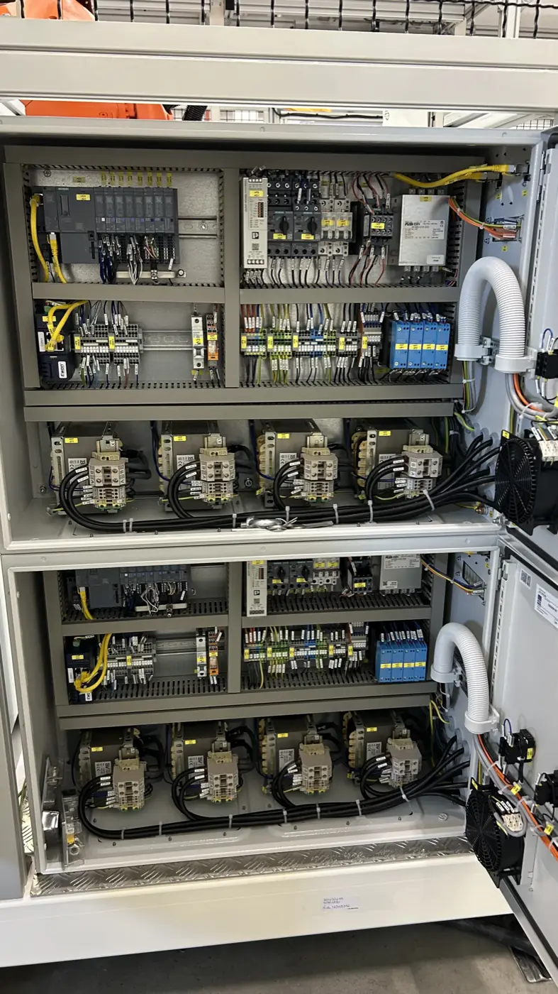 Detail Siemens PLC rozv&aacute;dzača